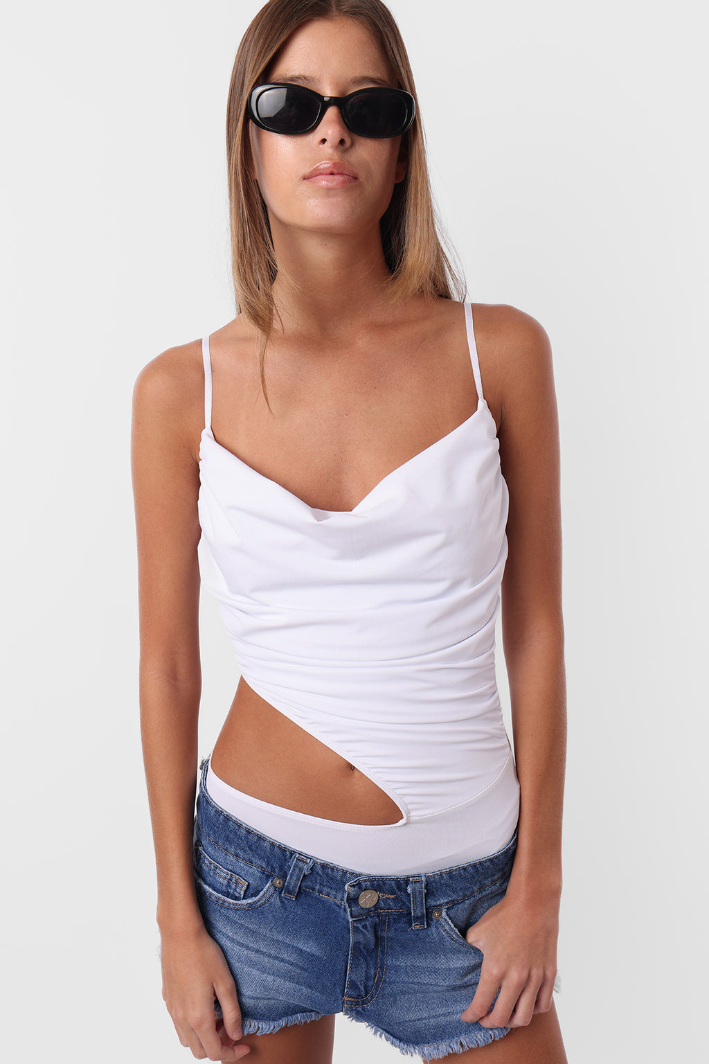 BODY DRAPEADO FRUNCES Y SUSTRA